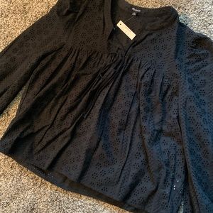 Madewell eyelet blouse